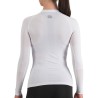 женская термофутболка с длинным рукавом Sportful 2nd Skin W Tee Long Sleeve белая